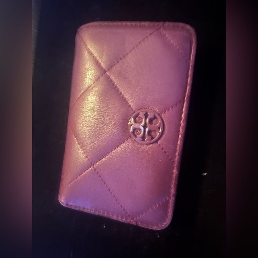 TORI BURCH WALLET logo id purse cash handbag credit card id holder accessory